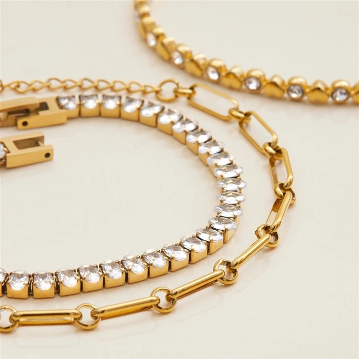 Dainty Heart Bangle high quality
