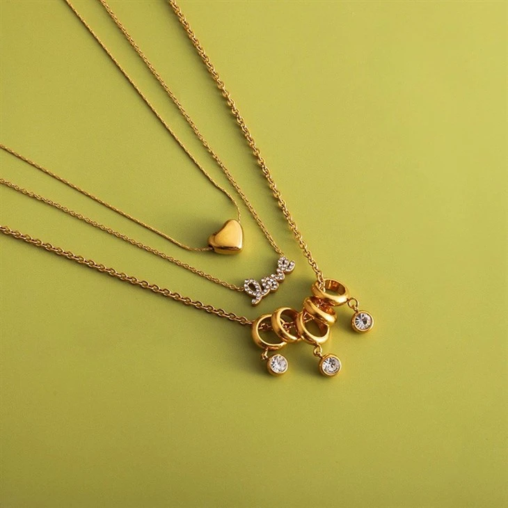 Dainty Pendant Charm Necklace high quality