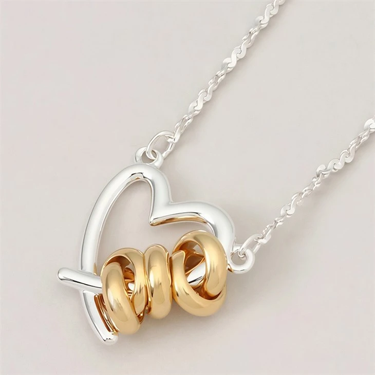 Heart OT Buckle Necklace price
