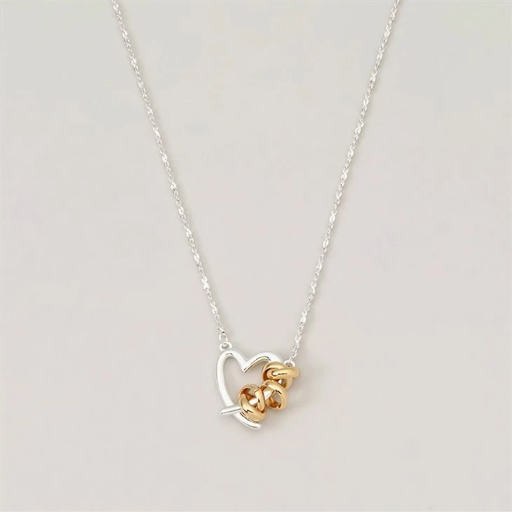 Heart OT Buckle Necklace factory