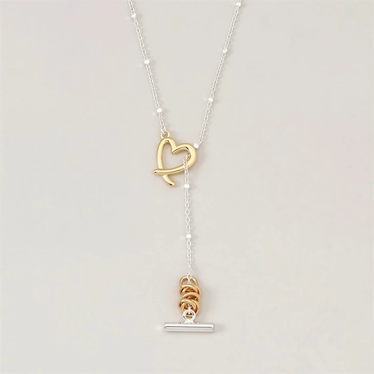 Heart OT Buckle Necklace best