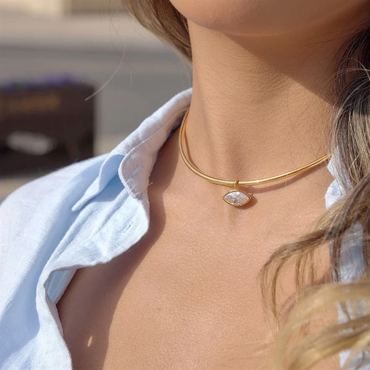 Luxury Zircon Pendant Necklaces price