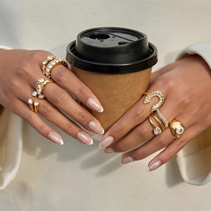 Minimalist Open Zircon Rings best