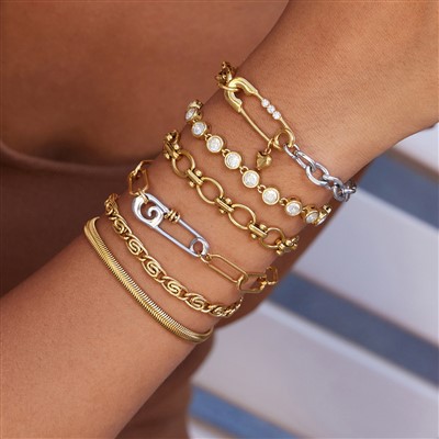 Gem Charm Armband